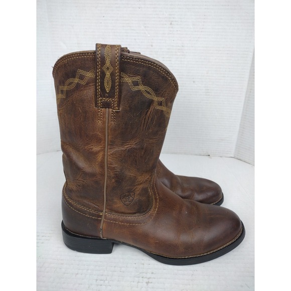 Ariat Heritage Women's Roper Cowboy Western Boots 10000797 Size 7B Brown - Picture 2 of 11